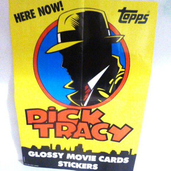 Series 1 - 1990 Walt Disney DICK TRACY Poster & Tin Movie Trading CARDS - Picture 12 of 15
